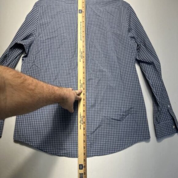 Vineyard Vines Shirt Men's Large Slim Fit Tucker Shirt Long Sleeve Plaid Preppy - Picture 6 of 7
